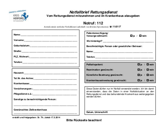 NotfallkarteKreisHerford