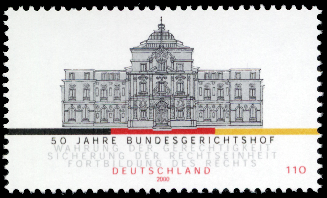 Stamp_Germany_2000_MiNr2137_Bundesgerichtshof